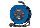 230V Heavy Duty Industrial Four Socket Cable Reel, 25m