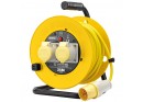 110V Twin Extension Cable Reel, 25m