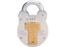 4-Lever Galvanised Steel - Old English Padlock - 38mm